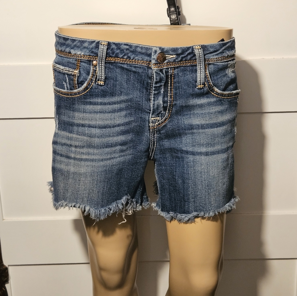 Vigoss Studio Women's Blue Jean Shorts